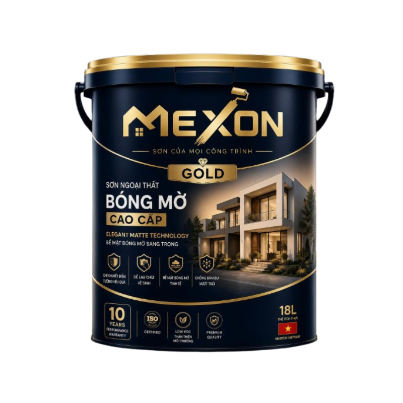 Sơn ngoại thất bóng mờ cao cấp