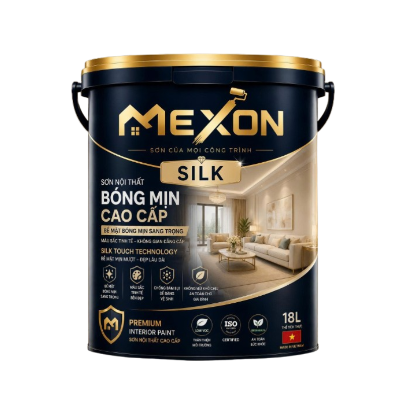 Sơn nội thất bóng mịn cao cấp